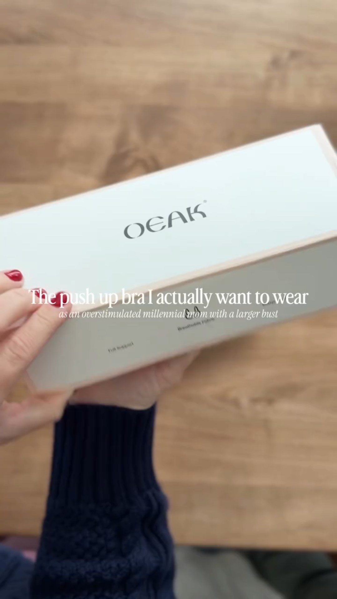 pov: your girls need a lift, but you’re not interested in anything uncomfortable.

This @oeak_official Jelly Bra is seamless, supportive, and comfortable for all day wear. Plus it’s under $30! 

Mention LINK, and I’ll send you the details. 

#millennialmom #momstyle #pushupbra #oeakbras #