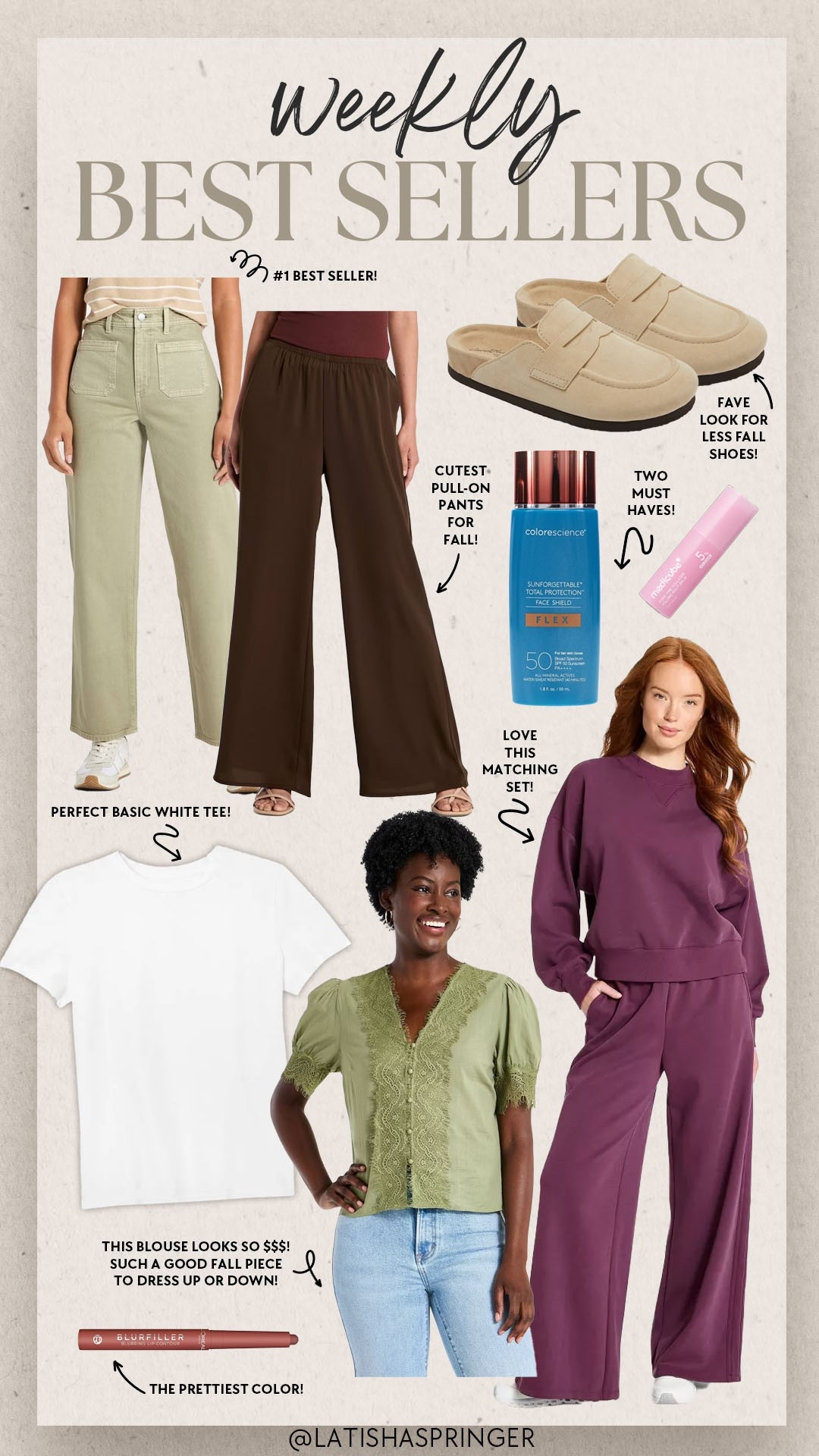 Weekly best sellers! 

#bestsellers

Last week’s best sellers. Target fashion. Target fall athleisure. Target denim. Target look for less mules for fall. Must have beauty products.

#LTKgrwm #LTKootd #LTKSeasonal