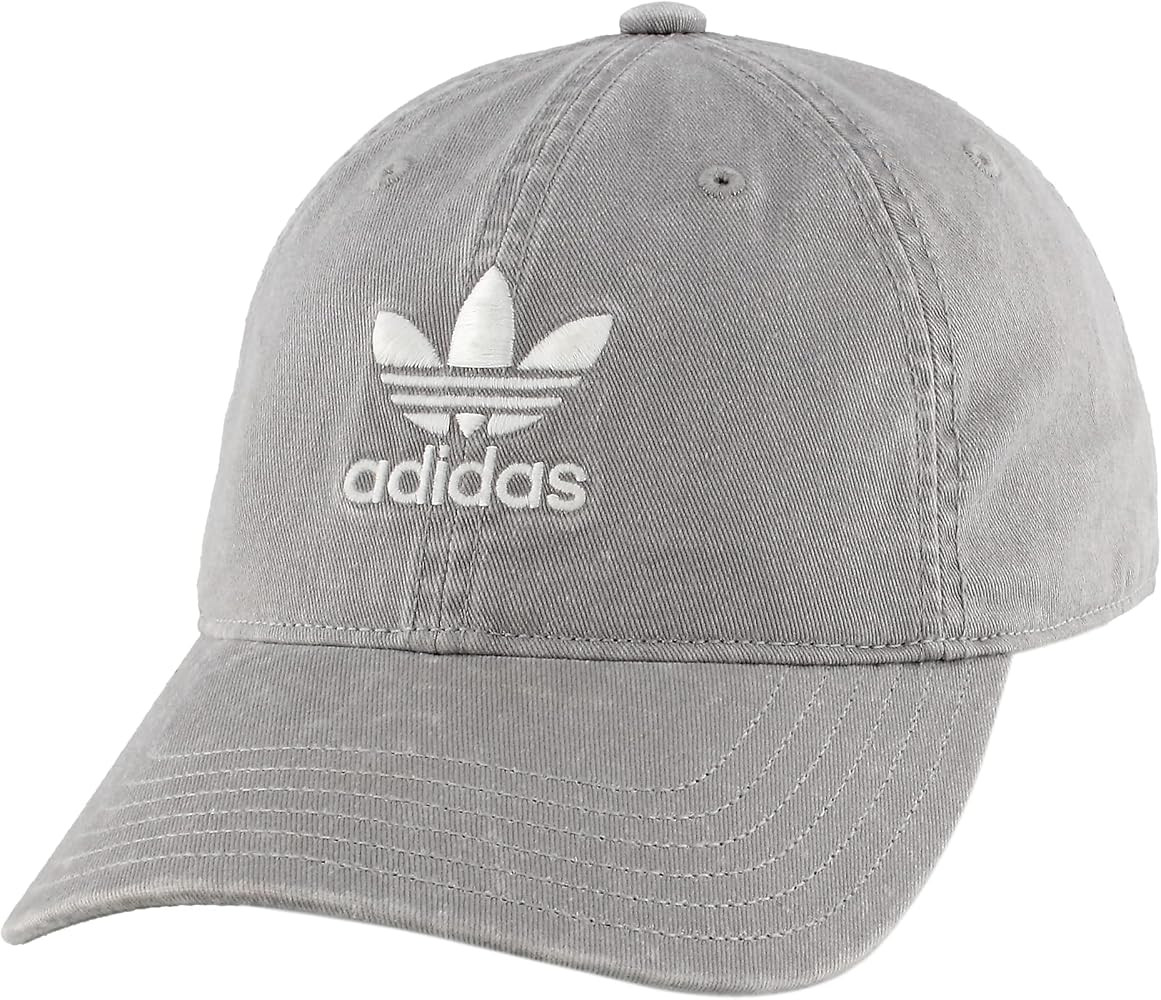 adidas Originals Men's Metal Logo 2 Relaxed Fit Strapback Cap | Amazon (US)