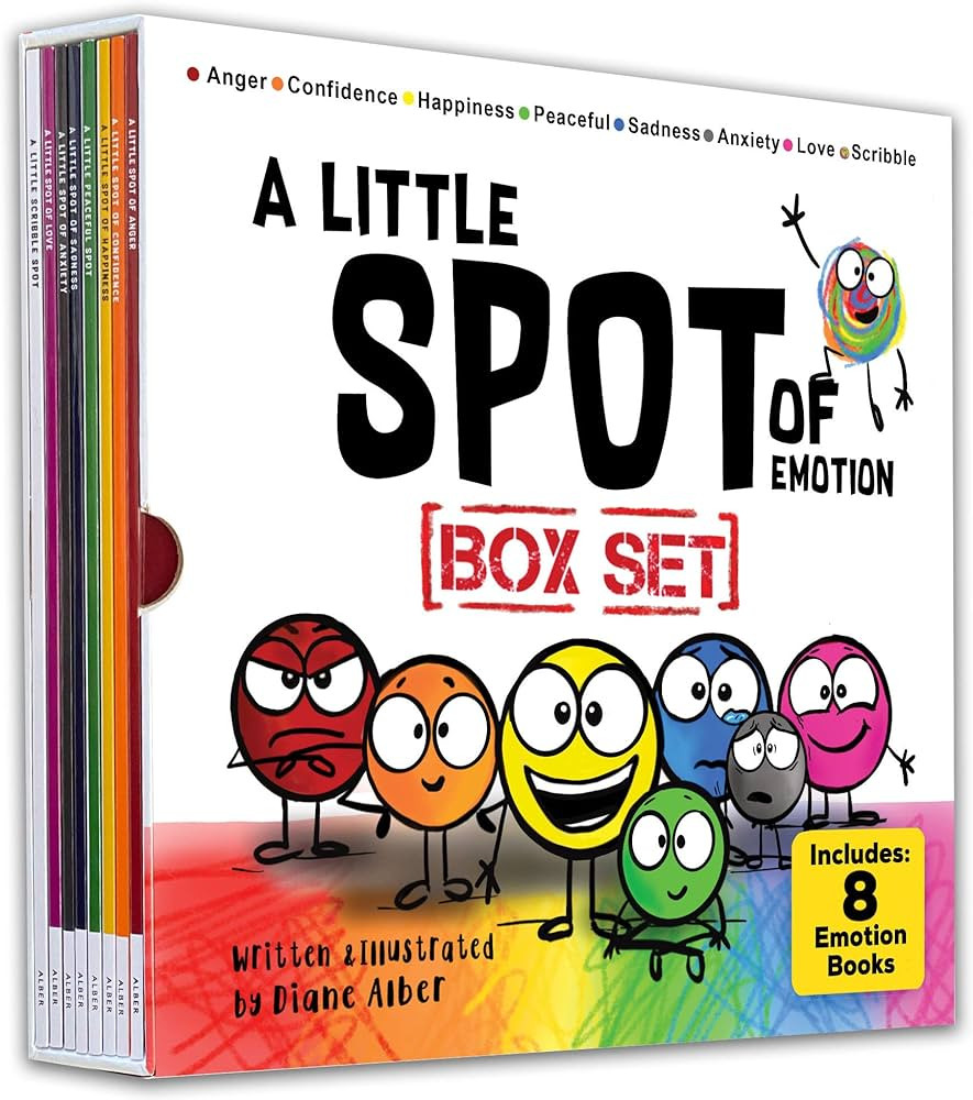 A Little SPOT of Emotion 8 Book Box Set (Books 1-8: Anger, Anxiety, Peaceful, Happiness, Sadness,... | Amazon (US)