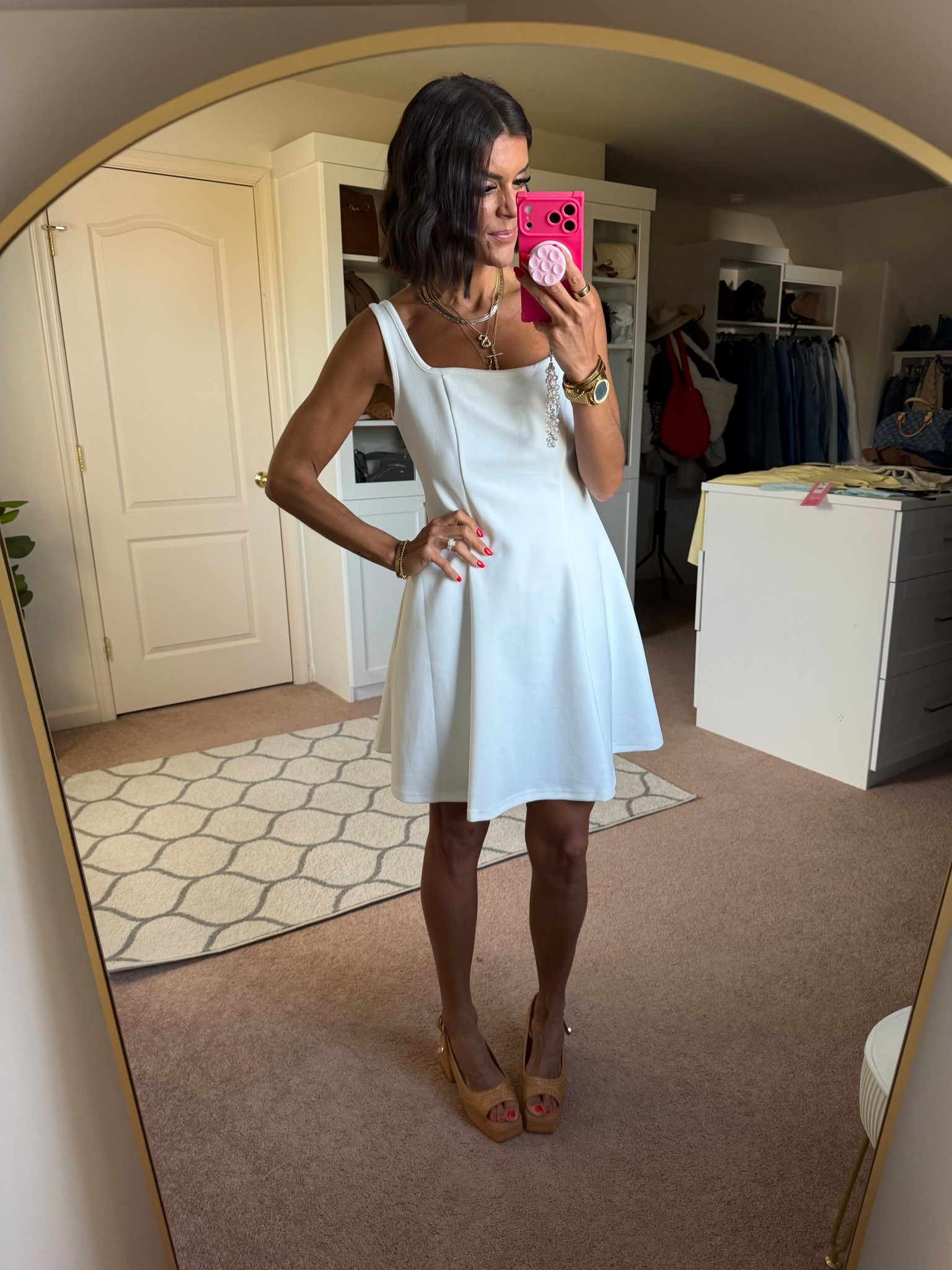 Size small in dress 

#LTKSeasonal