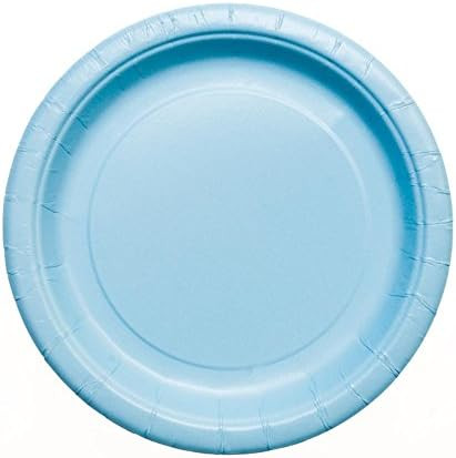 Unique 30898 Tableware, 20ct, Light Blue | Amazon (US)