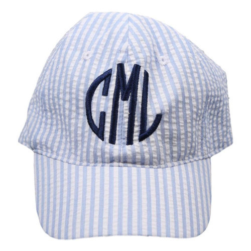 Seersucker Hat | Cecil and Lou
