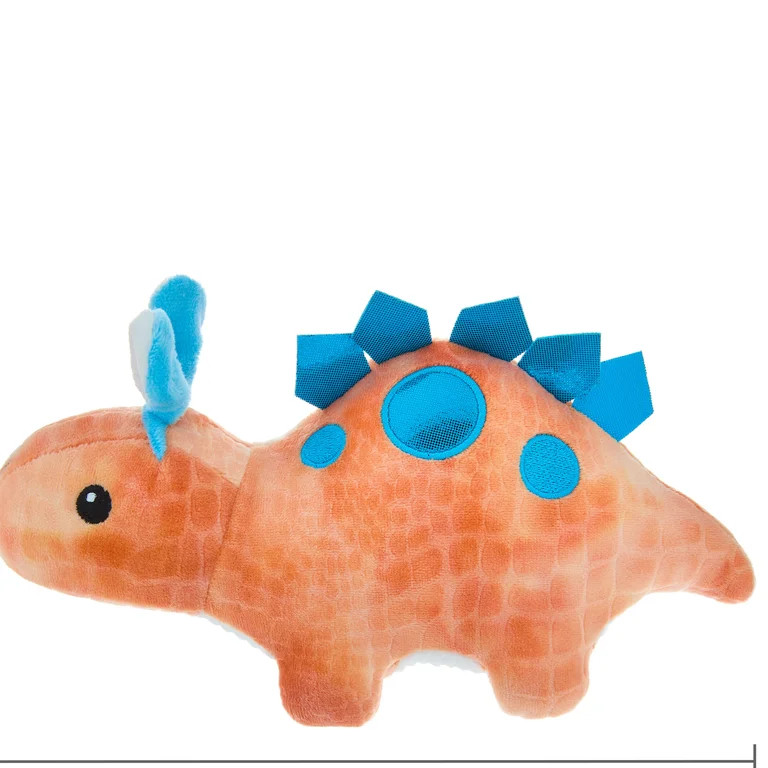 Small Dinosaur Plush, Orange and Blue, 5", Easter by Way To Celebrate | Walmart (US)