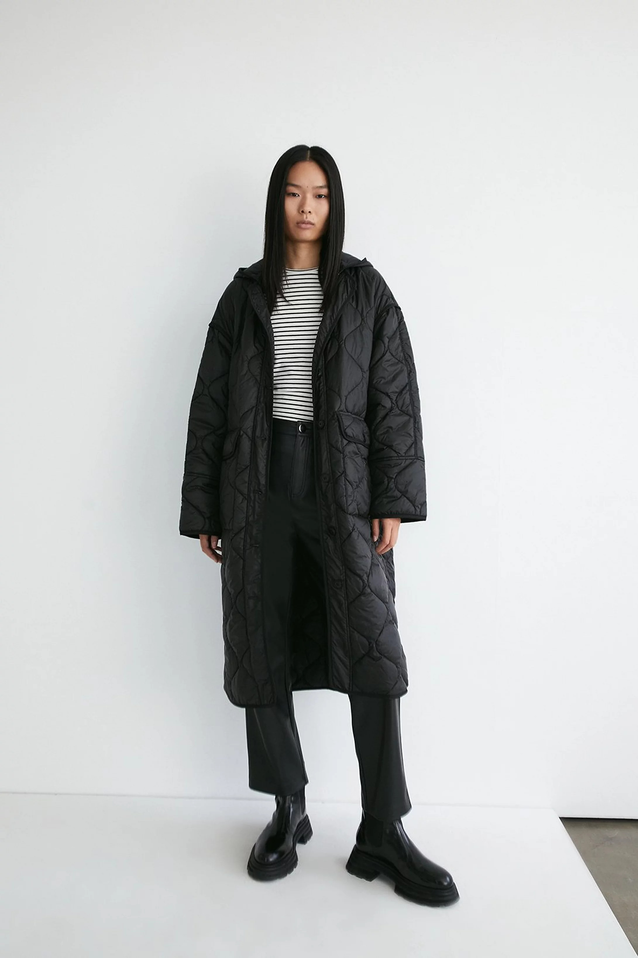 Ultimate Button Through Liner Coat | Warehouse UK & IE