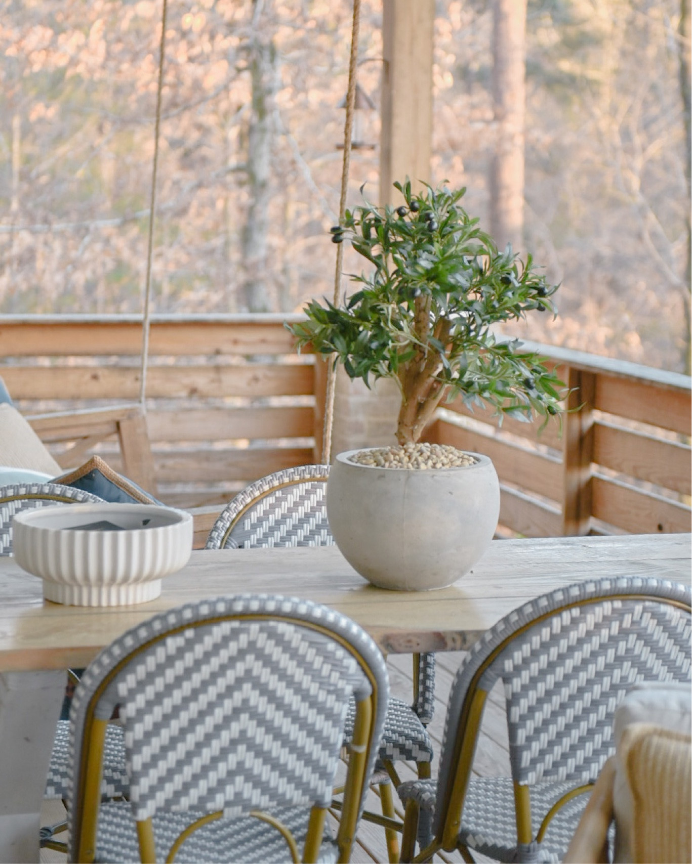 The prettiest faux olive topiary tree that comes with this gorgeous cement pot and pebbles! Also loving this fluted bowl for $15 !!! 

#LTKhome #LTKSeasonal #LTKFind