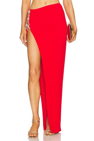 Lovers and Friends Isolde Maxi Skirt in Red from Revolve.com | Revolve Clothing (Global)