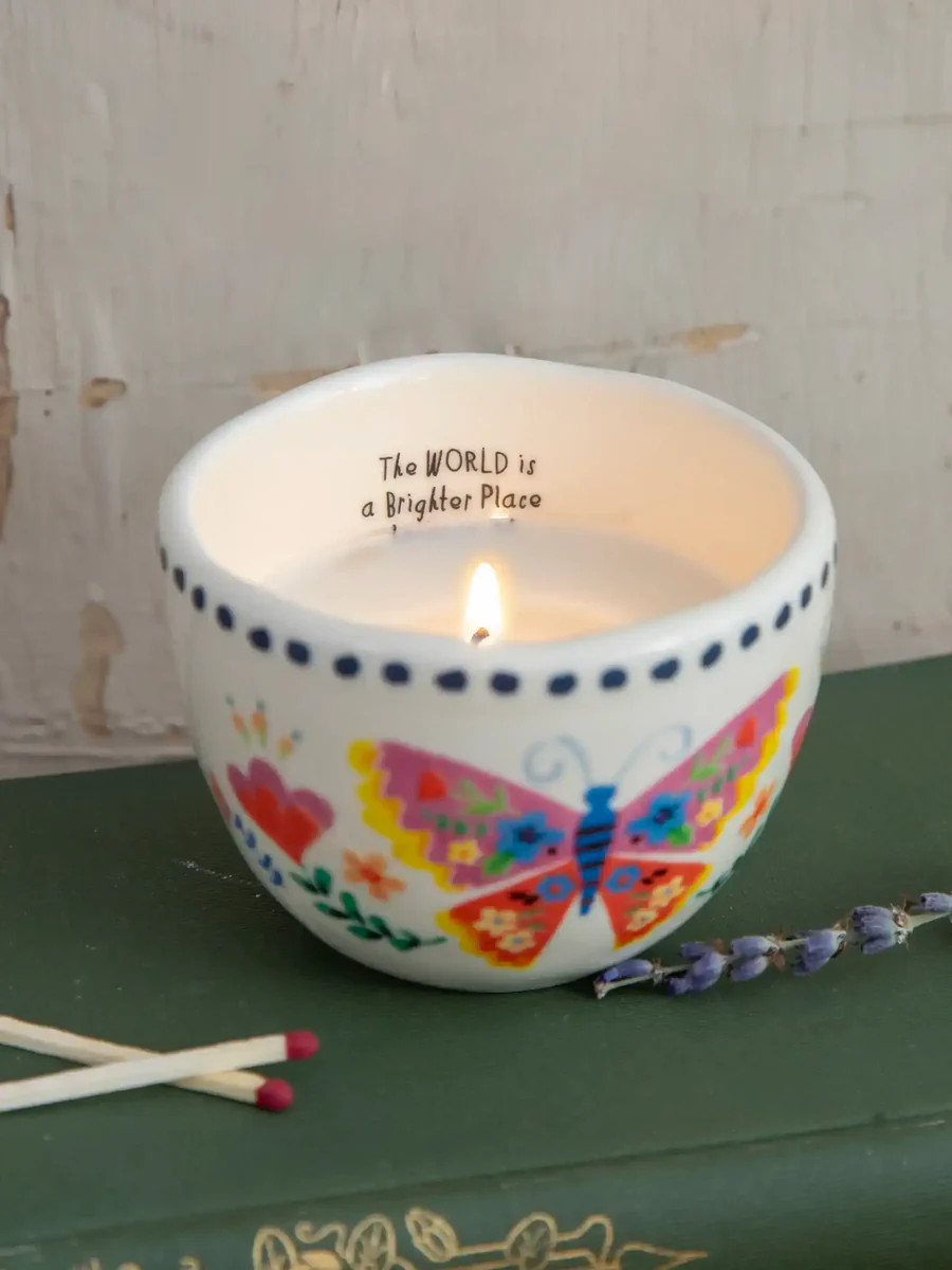 Secret Message Candle - Brighter Place | Natural Life