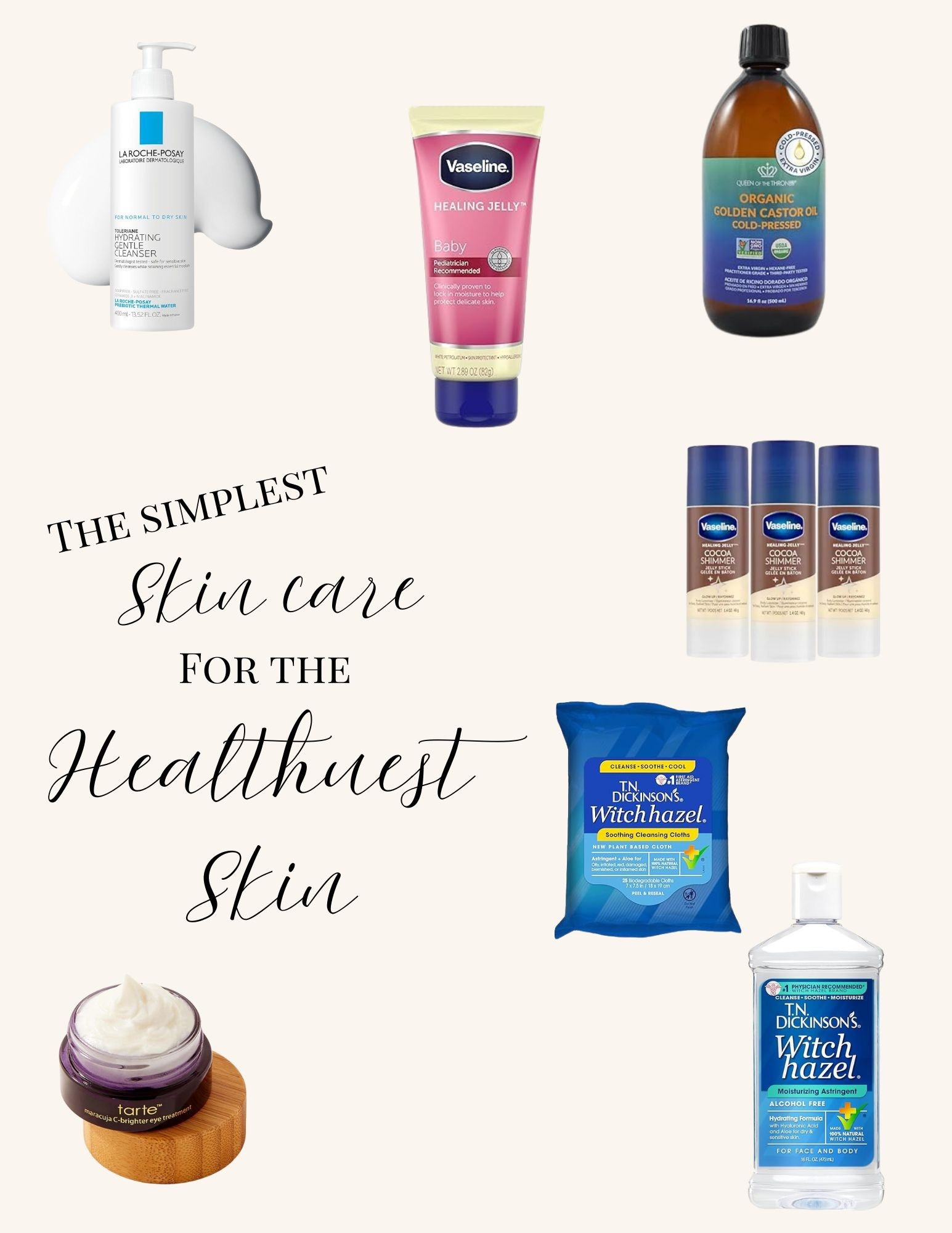 Having healthy skin does not have to be complicated or expensive! I’ve found the best thing I could ever do for my skin externally is to go back to the basics and treat my skin with natural products…. And the results speak for itself 🥰