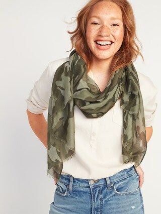 Lightweight Gauze Scarf for Women | Old Navy (US)