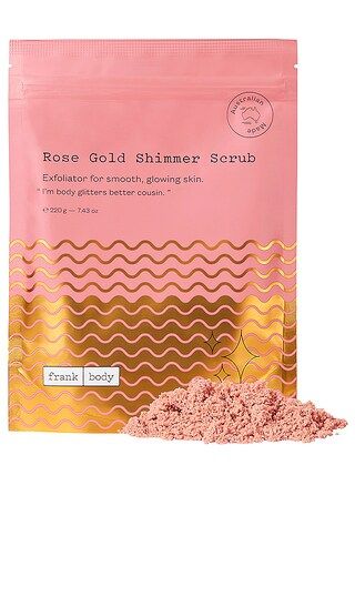 Rose Gold Shimmer Scrub | Revolve Clothing (Global)