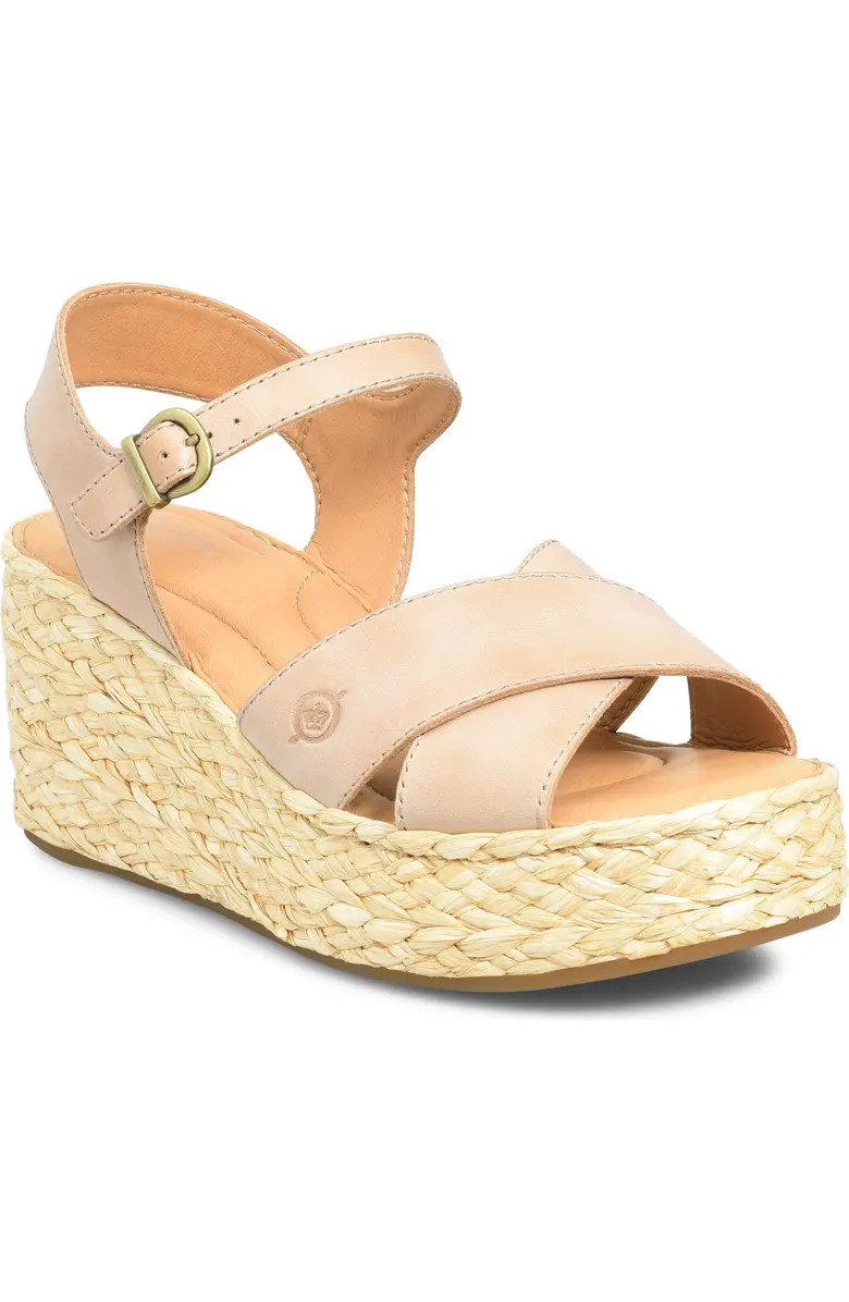 Moriah Ankle Strap Platform Wedge Sandal (Women) | Nordstrom
