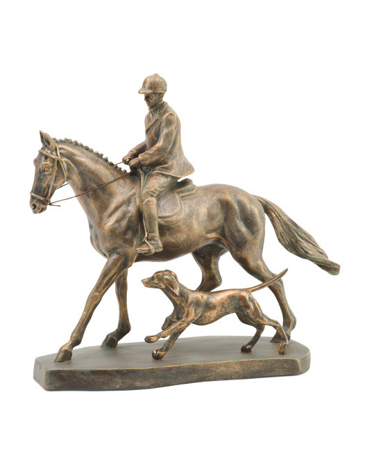 10.75in Horse Rider Statue | Home | Marshalls | Marshalls