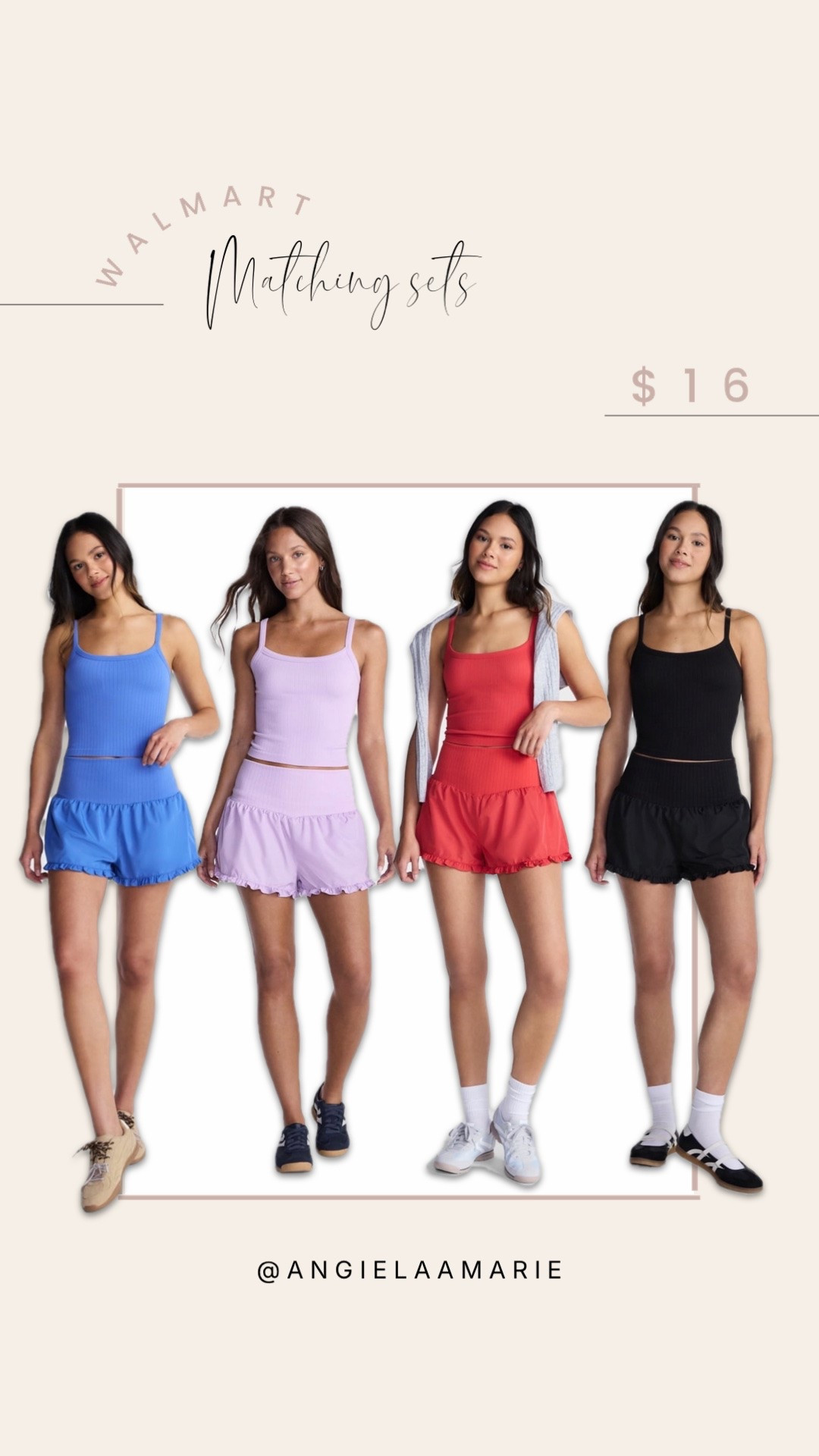 These matching sets are a look for less 👀 $16 for both pieces!! 🤯 SELL OUT RISK 

.

#LTKWorkwear #LTKSwim #LTKWedding #LTKHome #LTKBaby #LTKMens #LTKSaleAlert #LTKU #LTKBeauty #LTKBump #LTKOver40 #LTKTravel #LTKSeasonal #LTKKids #LTKMidsize #LTKActive #LTKPetite #LTKFestival #LTKdayinmylife #LTKgrwm #LTKootd #LTKfitnessgoals #LTKmomlife #LTKmorningroutine #LTKselfcare #LTKstorytime #LTKfoodie #LTKvlog #LTKTall