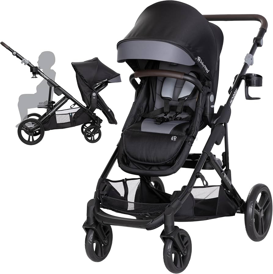 Baby Trend Morph Single to Double Modular Stroller, Dash Black | Amazon (US)