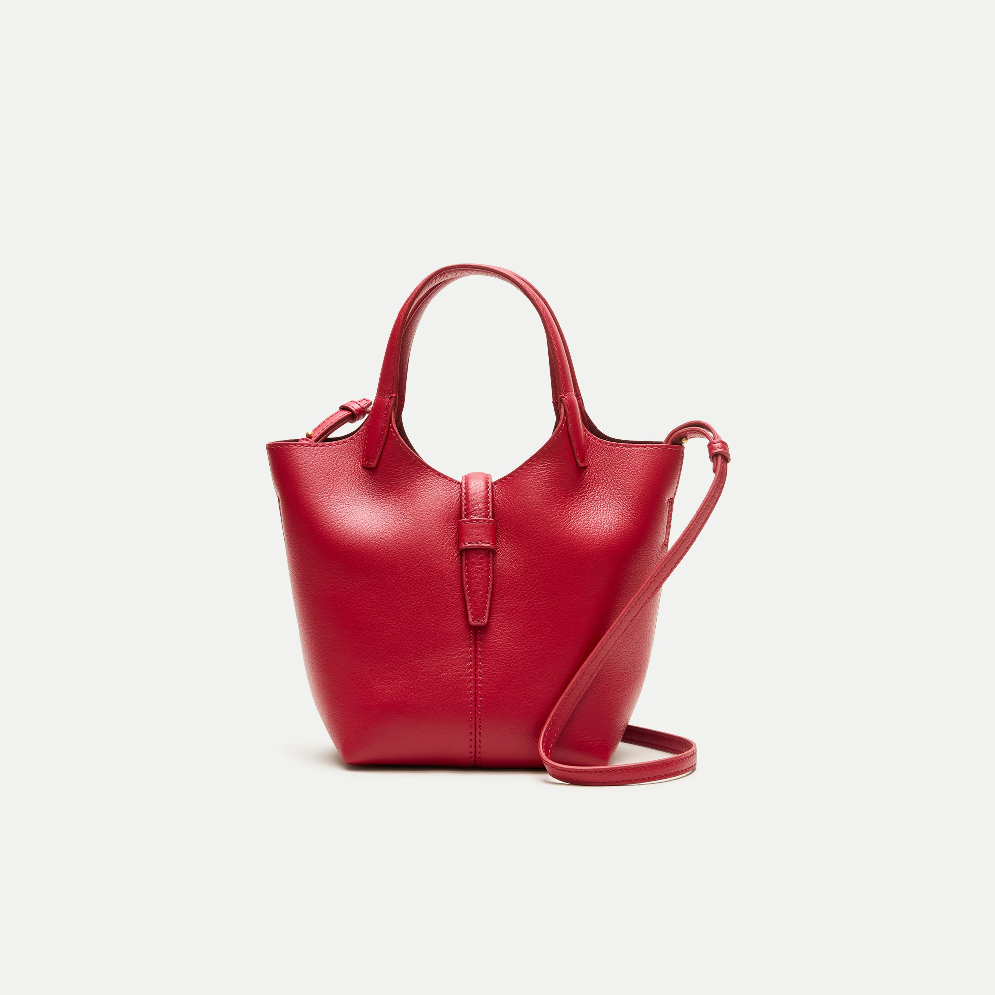 Yorke small tote in leather | J. Crew US