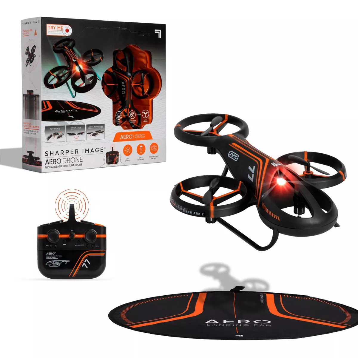 Sharper Image Rechargeable Aero Stunt Drone | Target