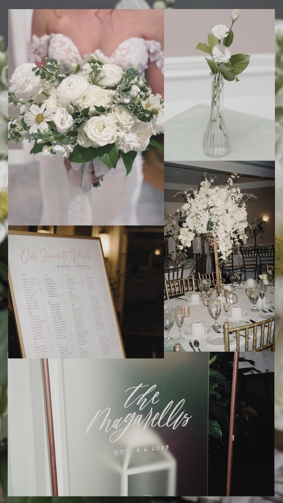 Elegant cocktail reception 🌿

My husband and I had a destination wedding but celebrated with family & friends with a cocktail reception. Very simle, white flowers and greenery with touches of gold accents

#LTKParties #LTKWedding