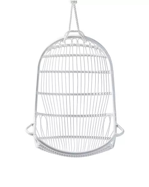 Hanging Rattan Chair | Serena and Lily