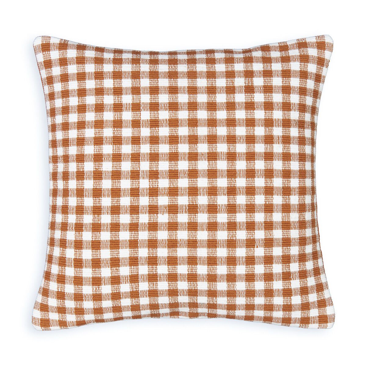Edith 40 x 40cm Gingham 100% Cotton Cushion Cover | La Redoute (UK)