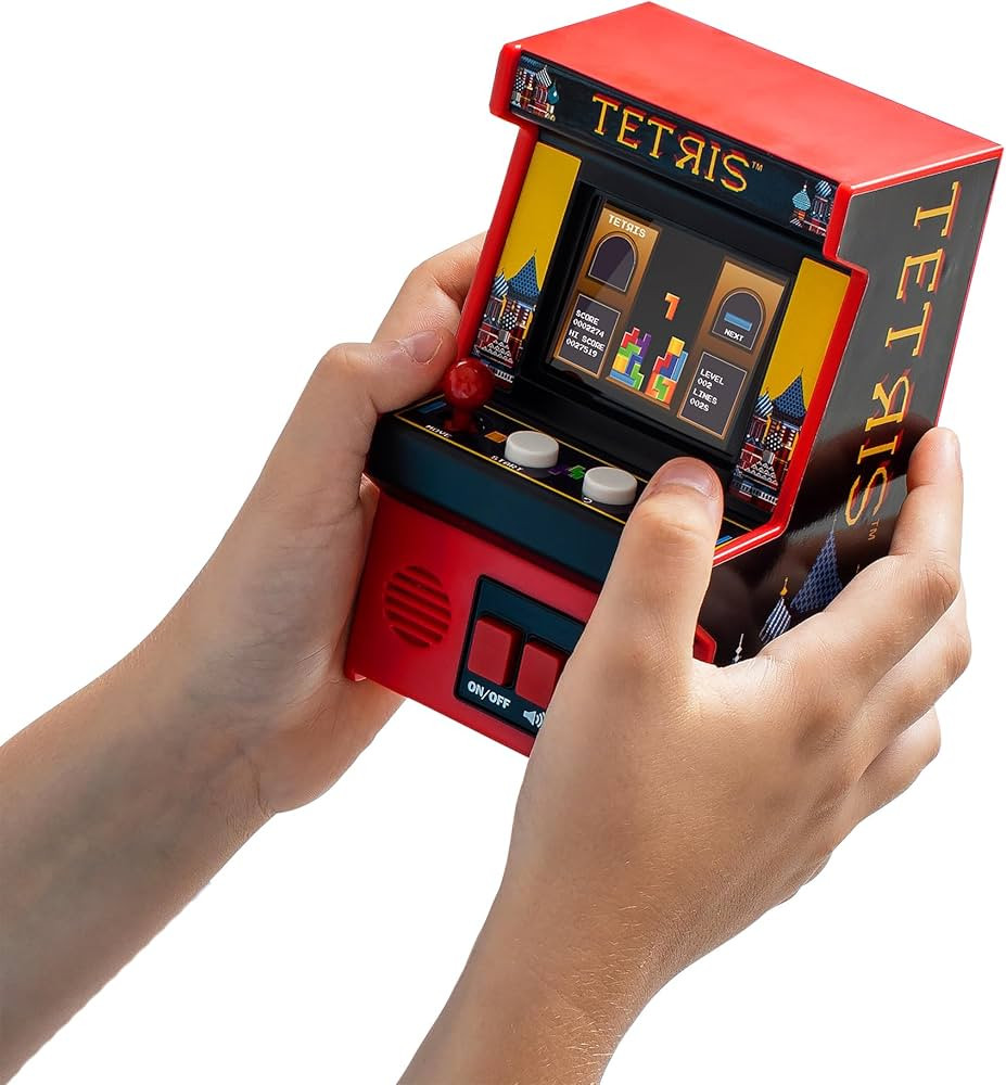 Arcade Classics - Retro Mini Arcade Game, Full Color Screen, Classic Handheld Electronic Game Con... | Amazon (US)