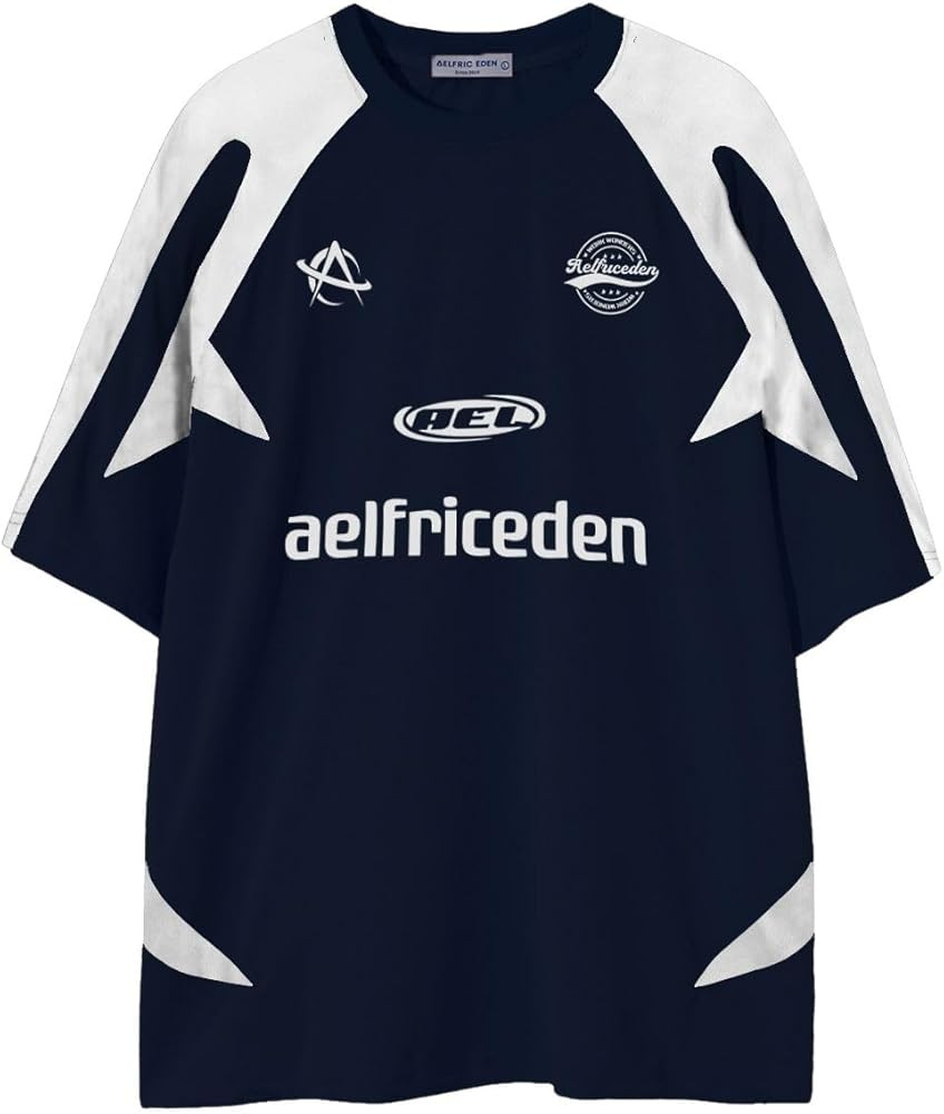 Aelfric Eden Men's Graphic Tees Oversized T Shirt Women Y2k Jersey Quick Dry Moisture Wicking Uni... | Amazon (US)