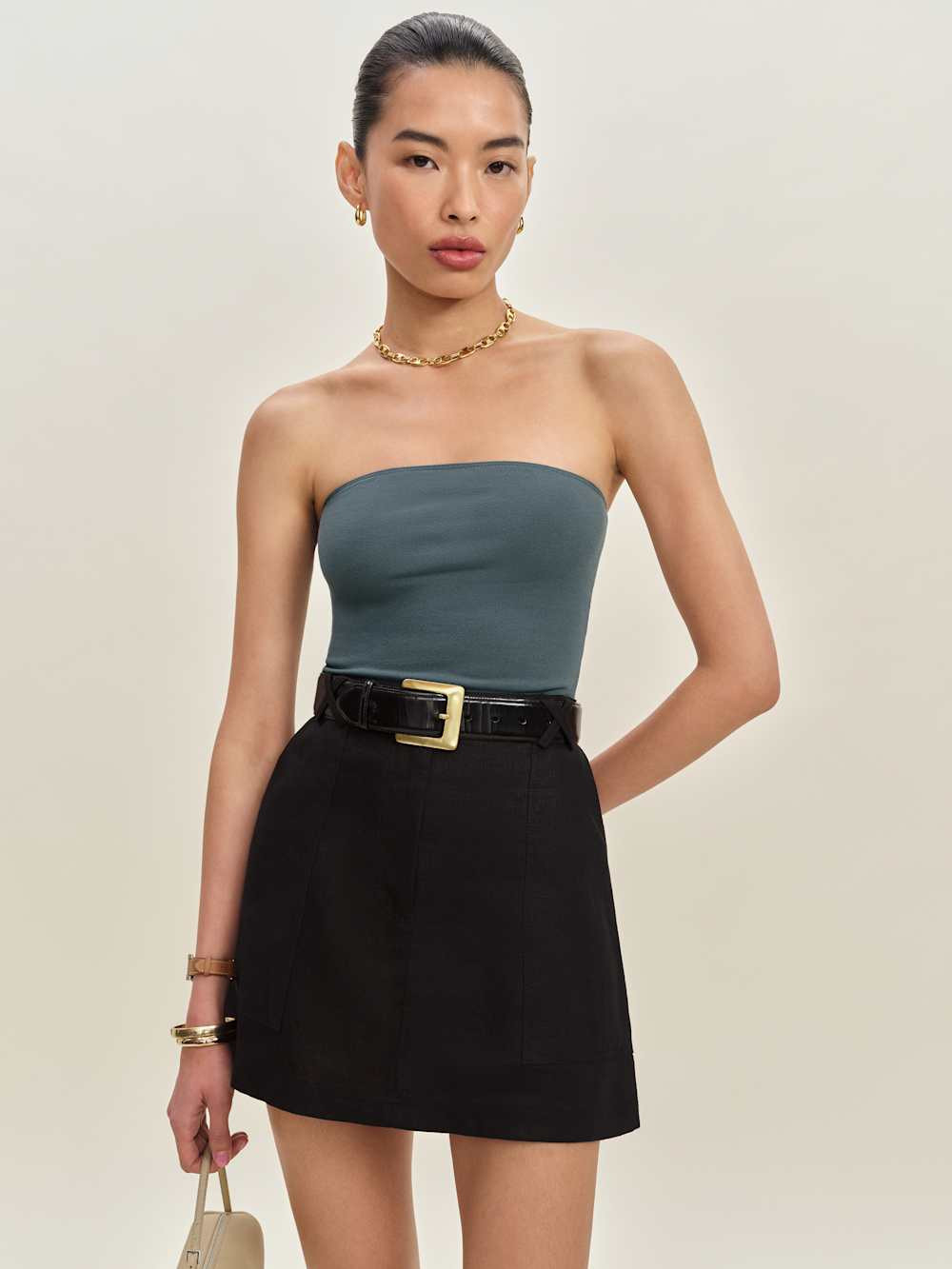 Etta Linen Skirt | Reformation (Global)