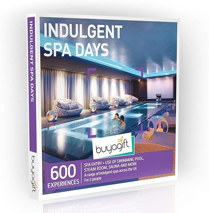 Buyagift Indulgent Spa Days - 600 spa and relaxation experiences with options including treatment... | Amazon (UK)
