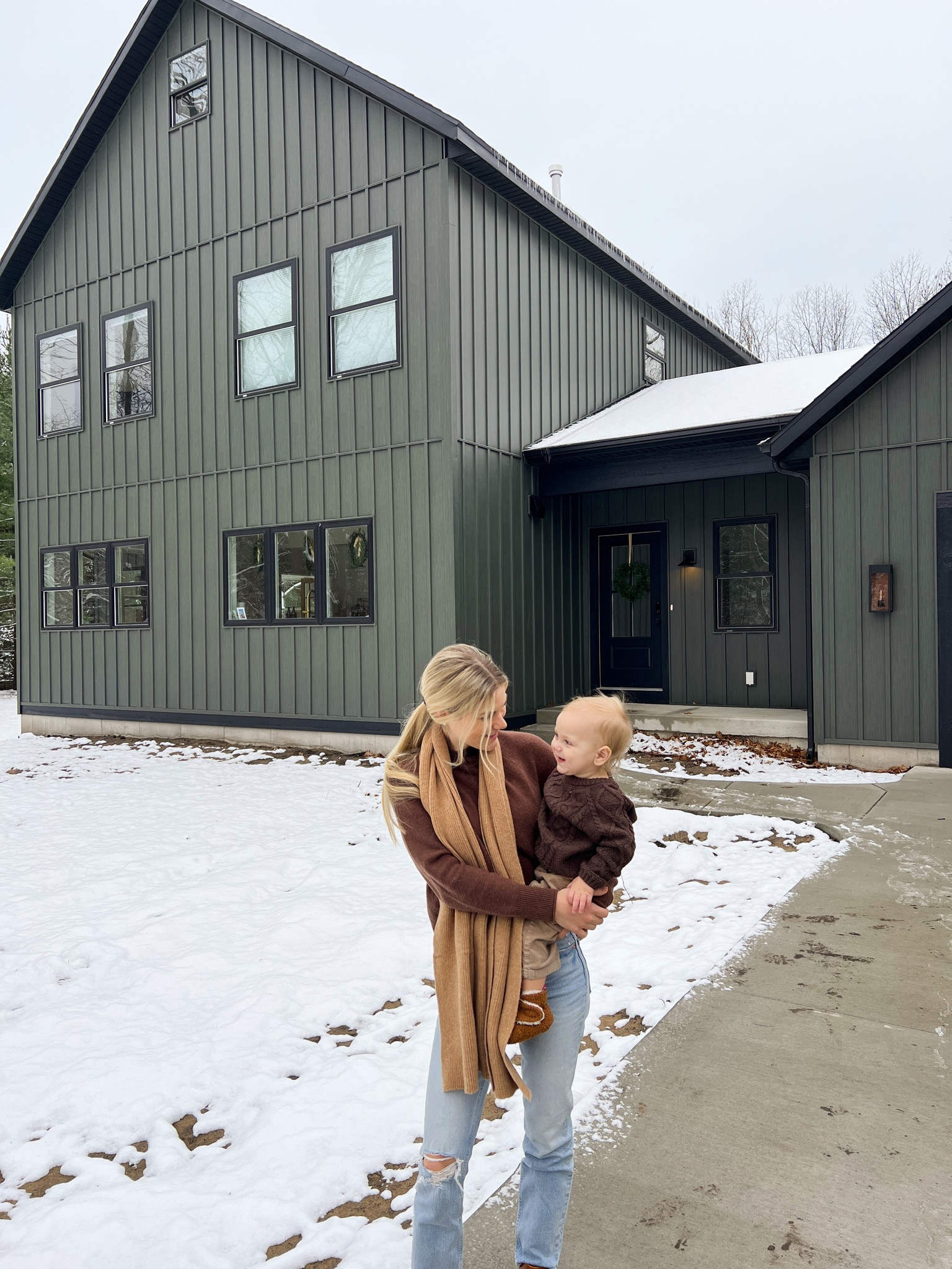 Did I pick out a brown sweater for Brooks today so we could match? Duh  

#LTKbaby #LTKhome #LTKkids