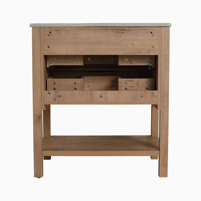 Red Barrel Studio® Nokta 30" Single Bathroom Vanity Set | Wayfair | Wayfair North America