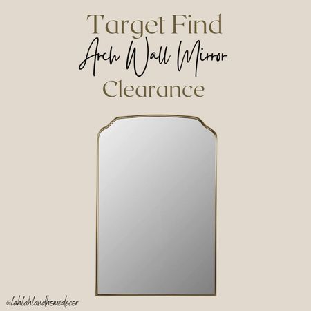 Arch gold mirror! @target #targetfind | home | living room decor | wall decor 

#LTKSaleAlert #LTKFindsUnder100 #LTKHome