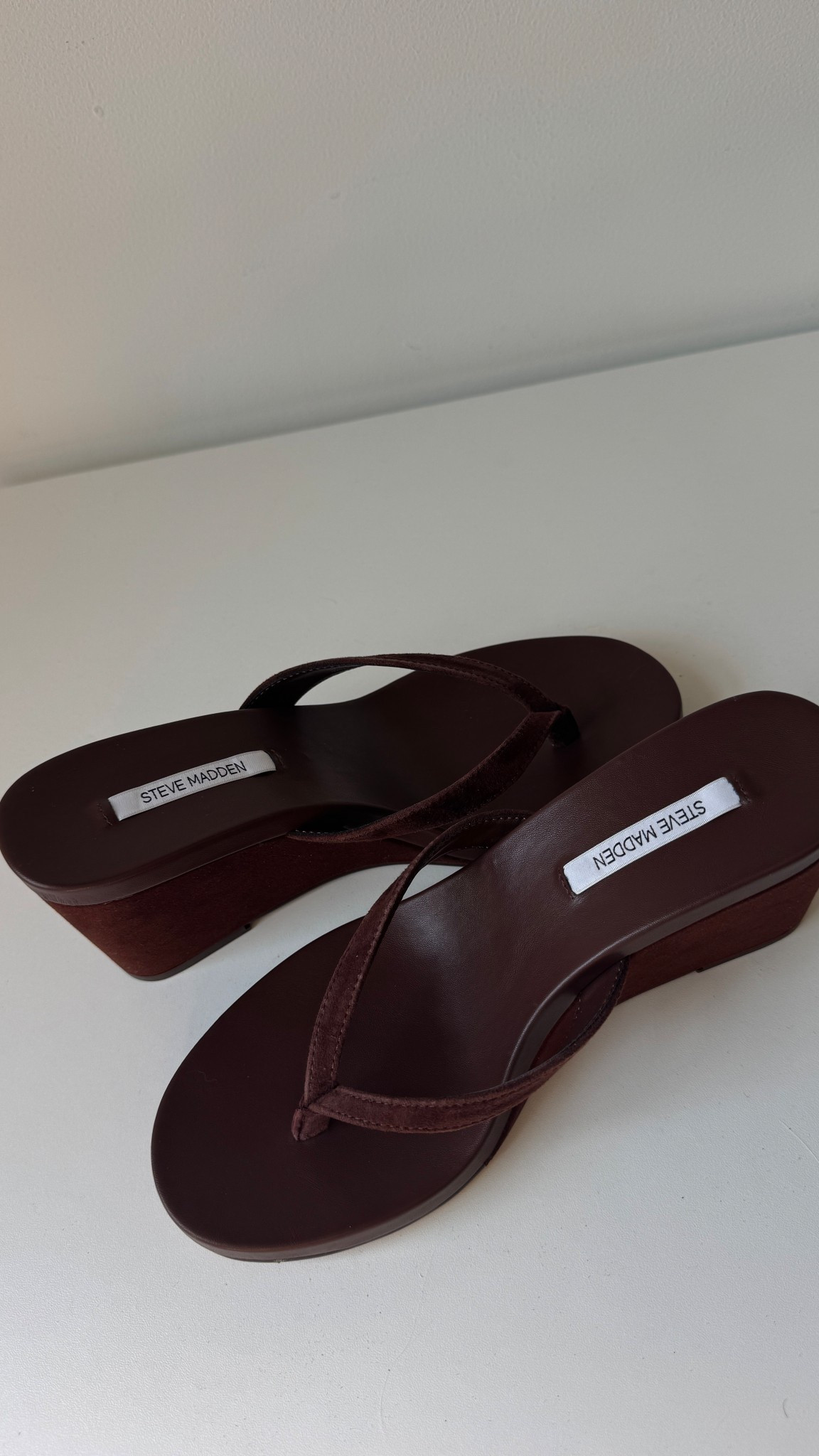 Brow flip flop wedges !!! My new fav shoe 

#LTKootd #LTKHome #LTKmorningroutine