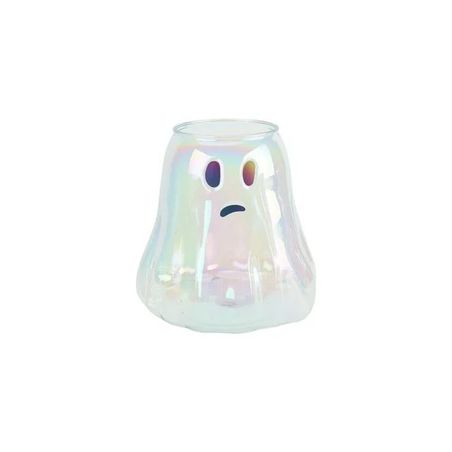 Way to Celebrate 4.5 Quart Acrylic Iridescent Ghost Bucket, White | Walmart (US)