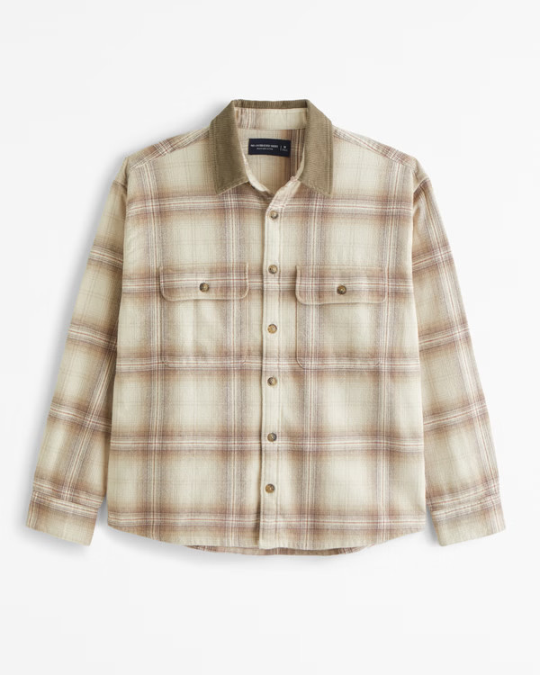 90s Oversized Flannel | Abercrombie & Fitch (US)