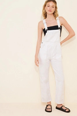 WeWoreWhat Cotton Eyelet Overalls | Anthropologie (US)