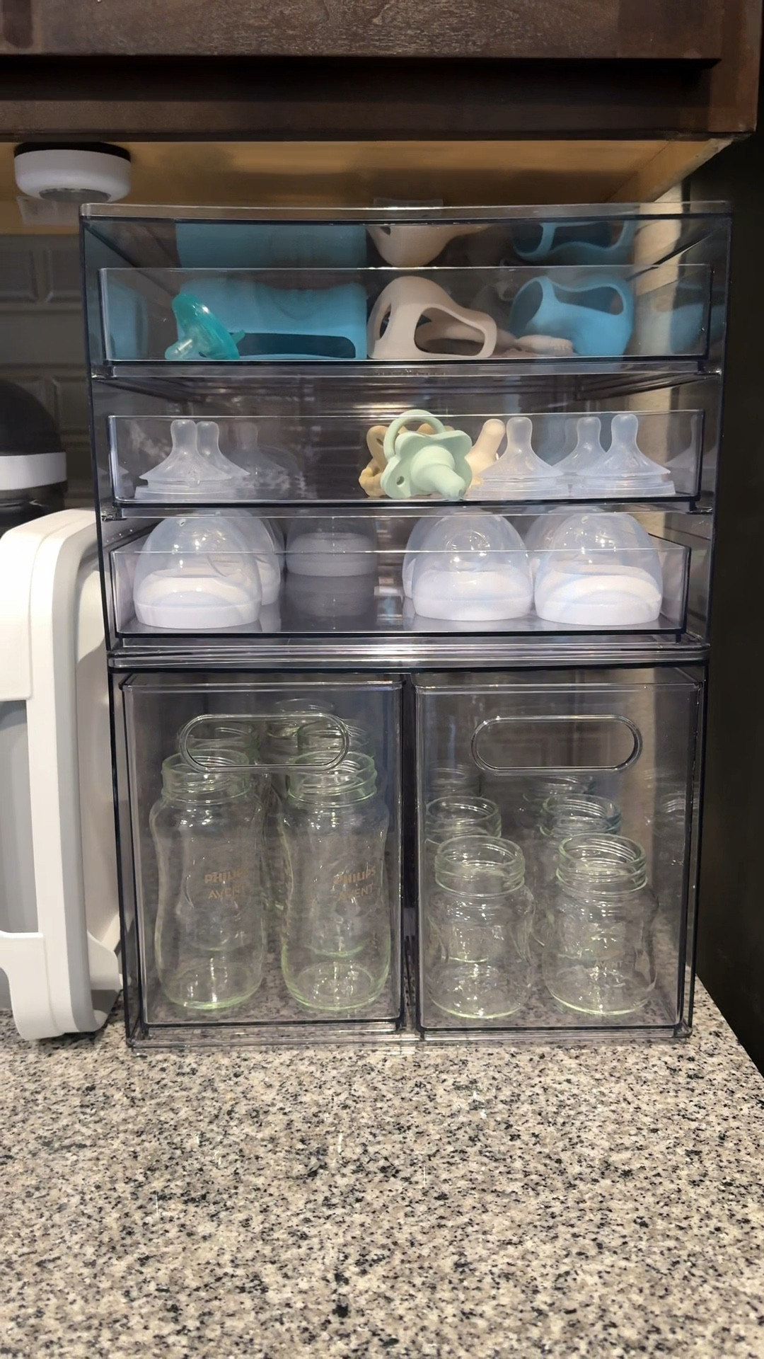 My Bottle Station keeps my kitchen from being a mess! 

#LTKBaby #LTKFamily #LTKBump