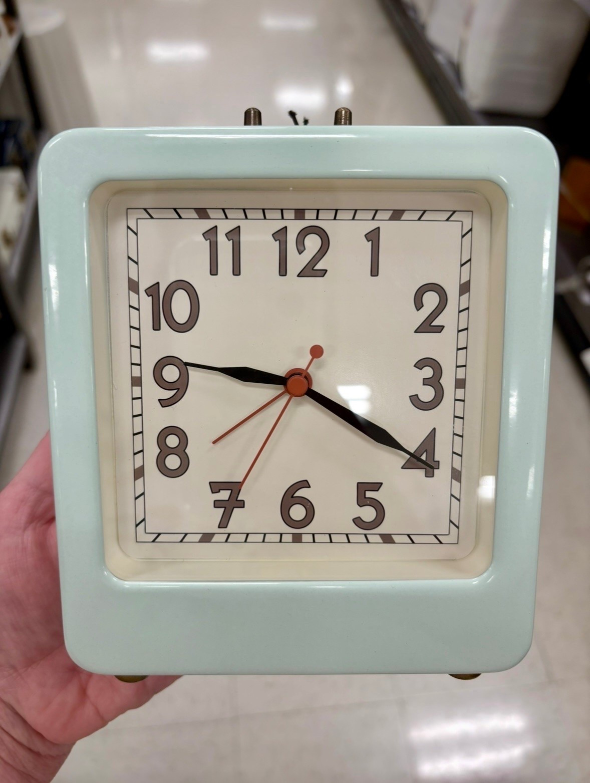 Such a cute style of clock! Also in brass and sold at Target!

#LTKvlog #LTKHome #LTKstorytime