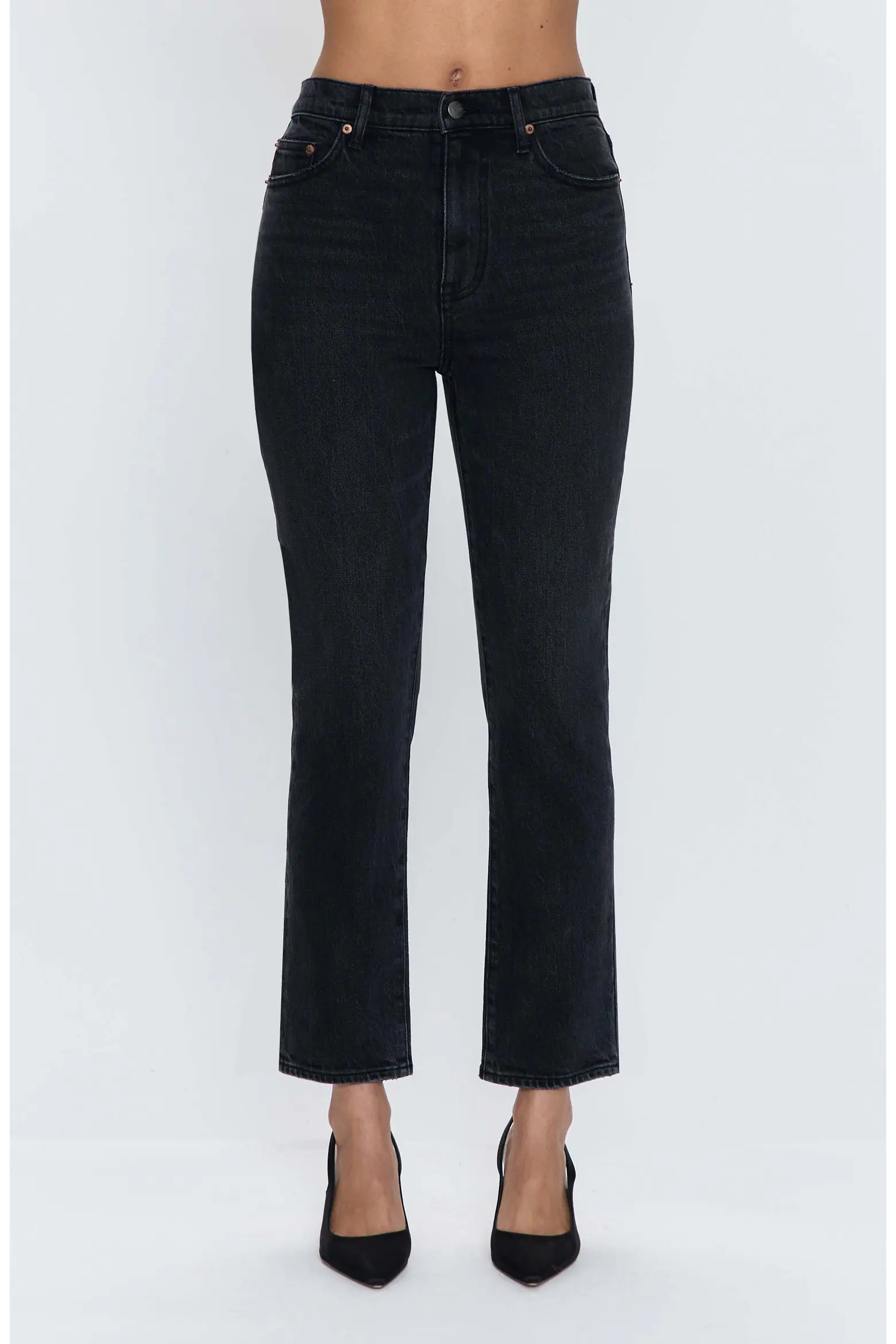 Bri High Waist Ankle Straight Leg Jeans (Women) | Nordstrom | Nordstrom