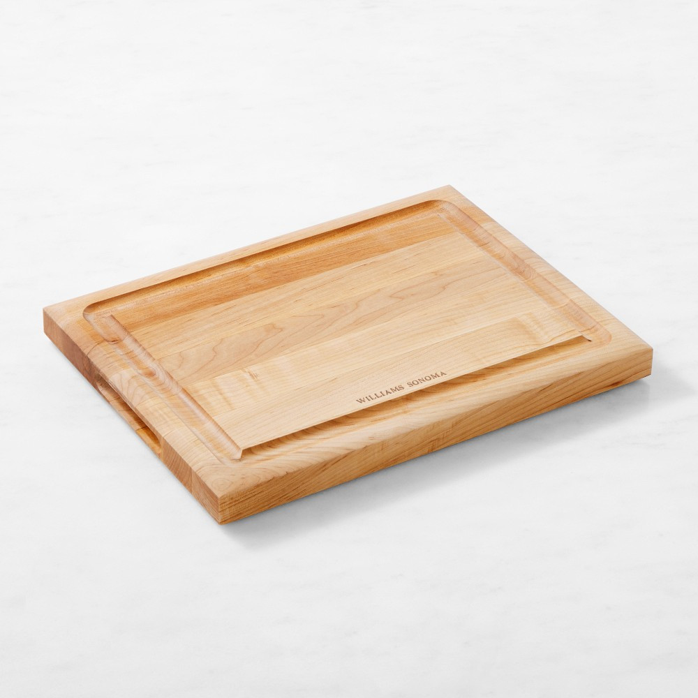 Williams Sonoma Edge-Grain Cutting &amp; Carving Board, Maple | Williams-Sonoma