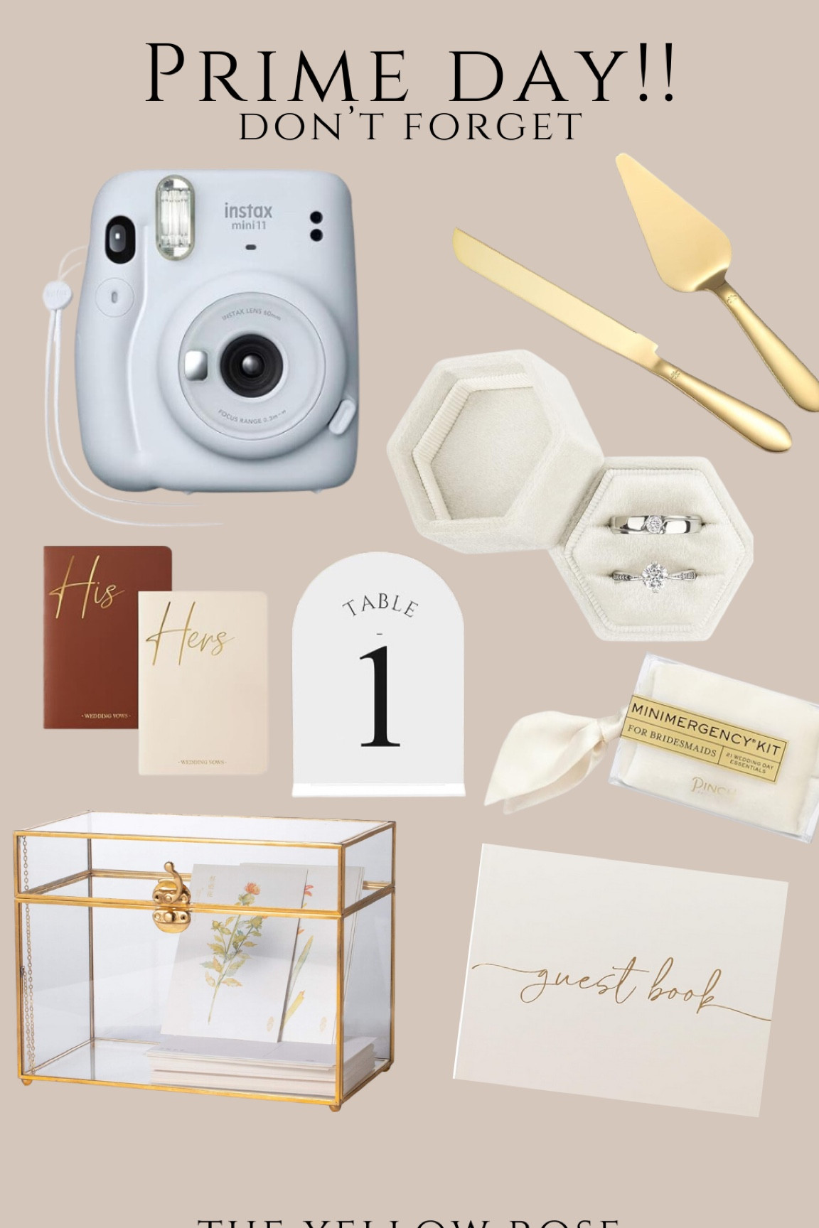 Don’t forget these items on your wedding day! Stock up now! 

#LTKWedding #LTKHome #LTKSaleAlert