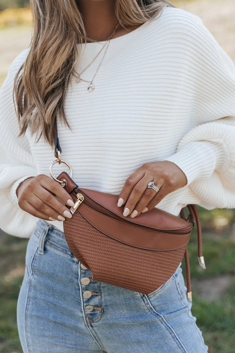 Chinese Laundry Cognac Crossbody Bag | Magnolia Boutique | Magnolia Boutique