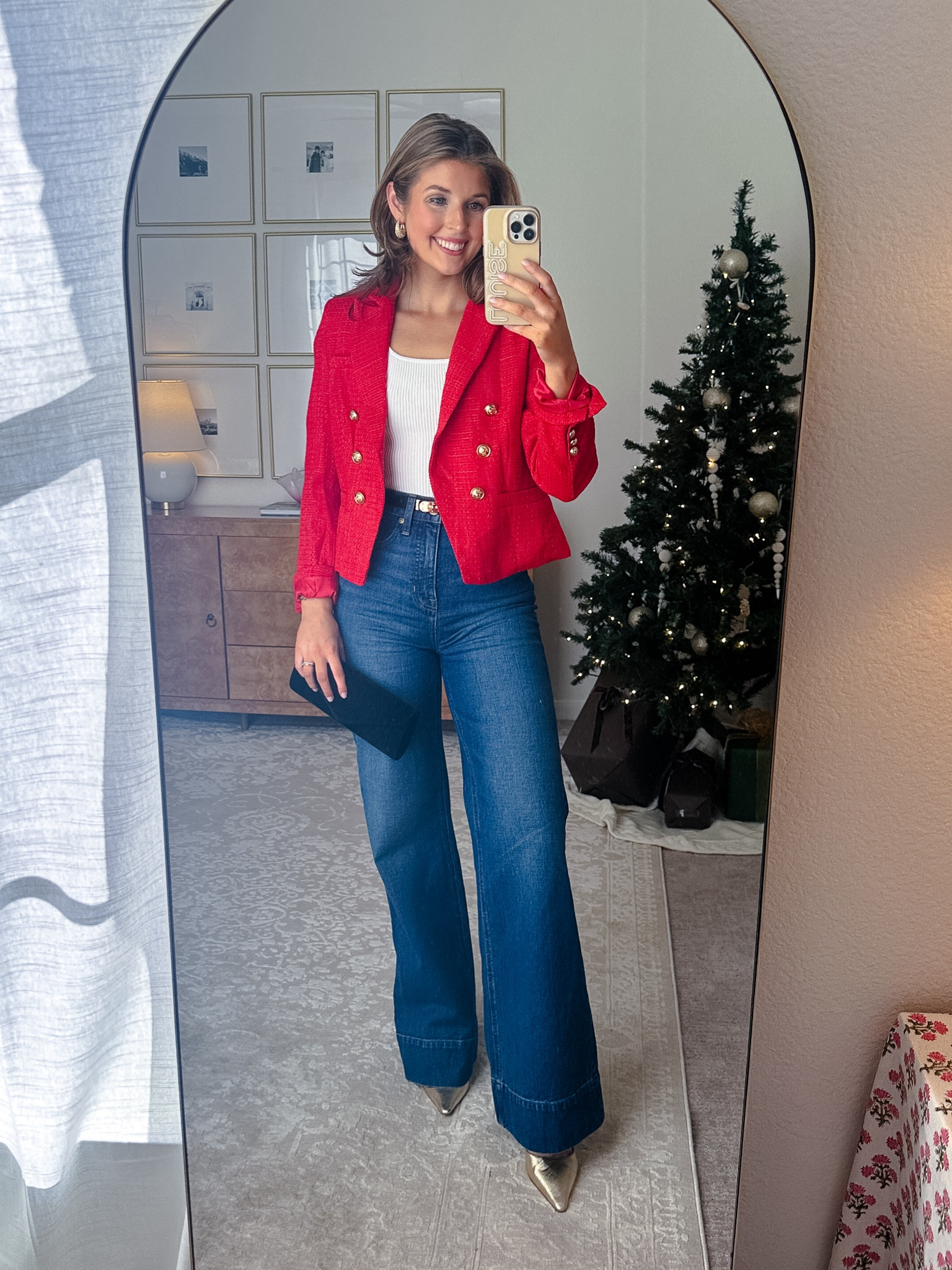 Holiday outfit idea! Wearing a size S / 25 

#LTKSeasonal #LTKHoliday