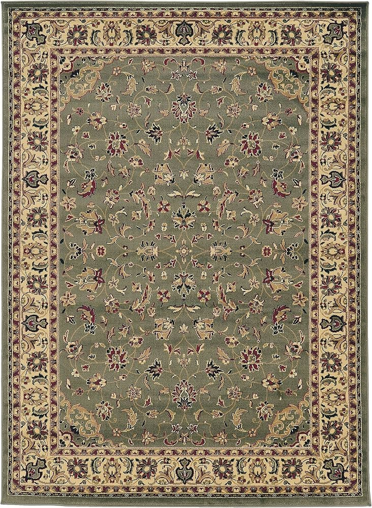 Décor Direct Area Rug, 2'2" x 7'7", Green | Amazon (US)
