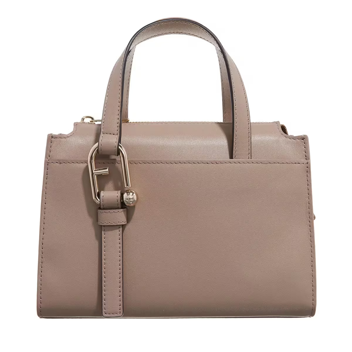 Furla Furla Nuvola S Boston Bag Greige | Tote | Fashionette (DE)