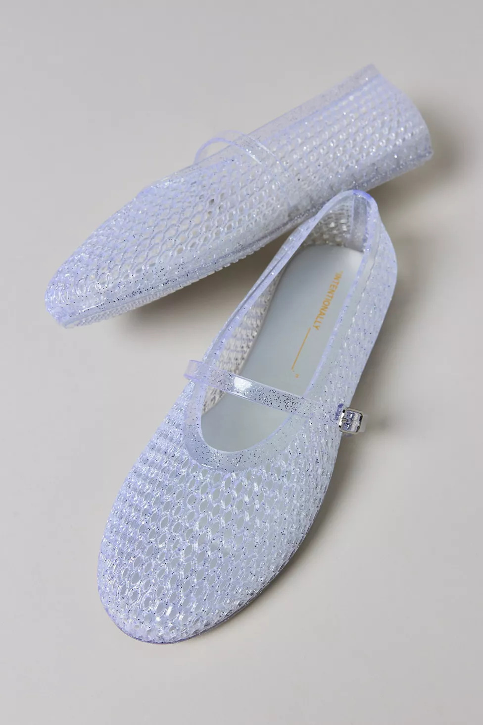Intentionally Blank Classy Jelly Mary Jane Flats | Urban Outfitters (US and RoW)