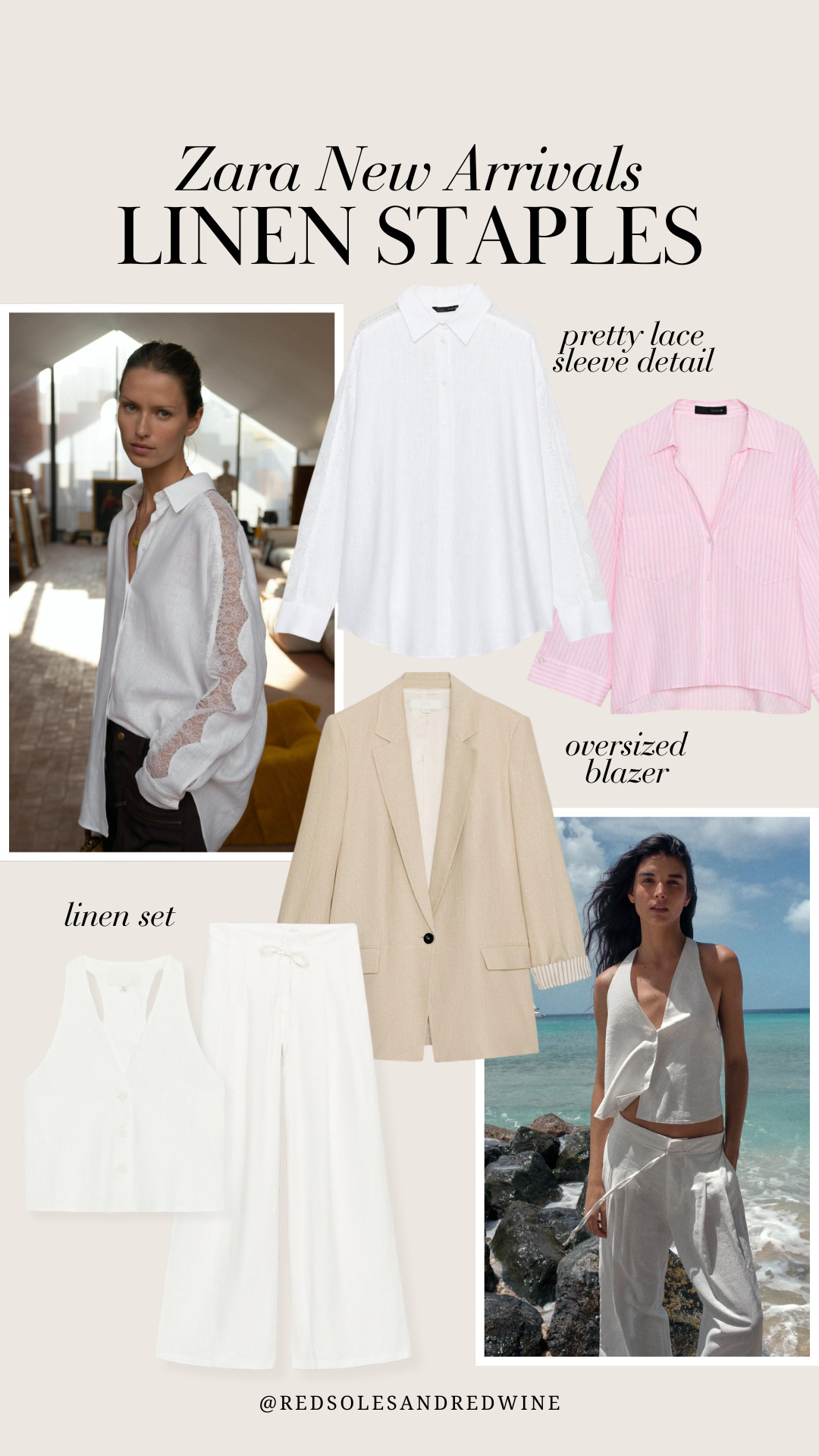 Linen staples from Zara for Spring! Linen set, linen blazer, linen button downs 

 

#LTKSeasonal