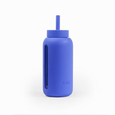 Bink 27oz Day Water Bottle Straw Cap Azure | Target