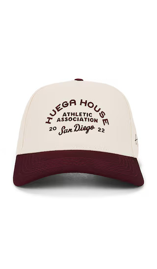 Athletic Association Hat in Maroon & Natural | Revolve Clothing (Global)