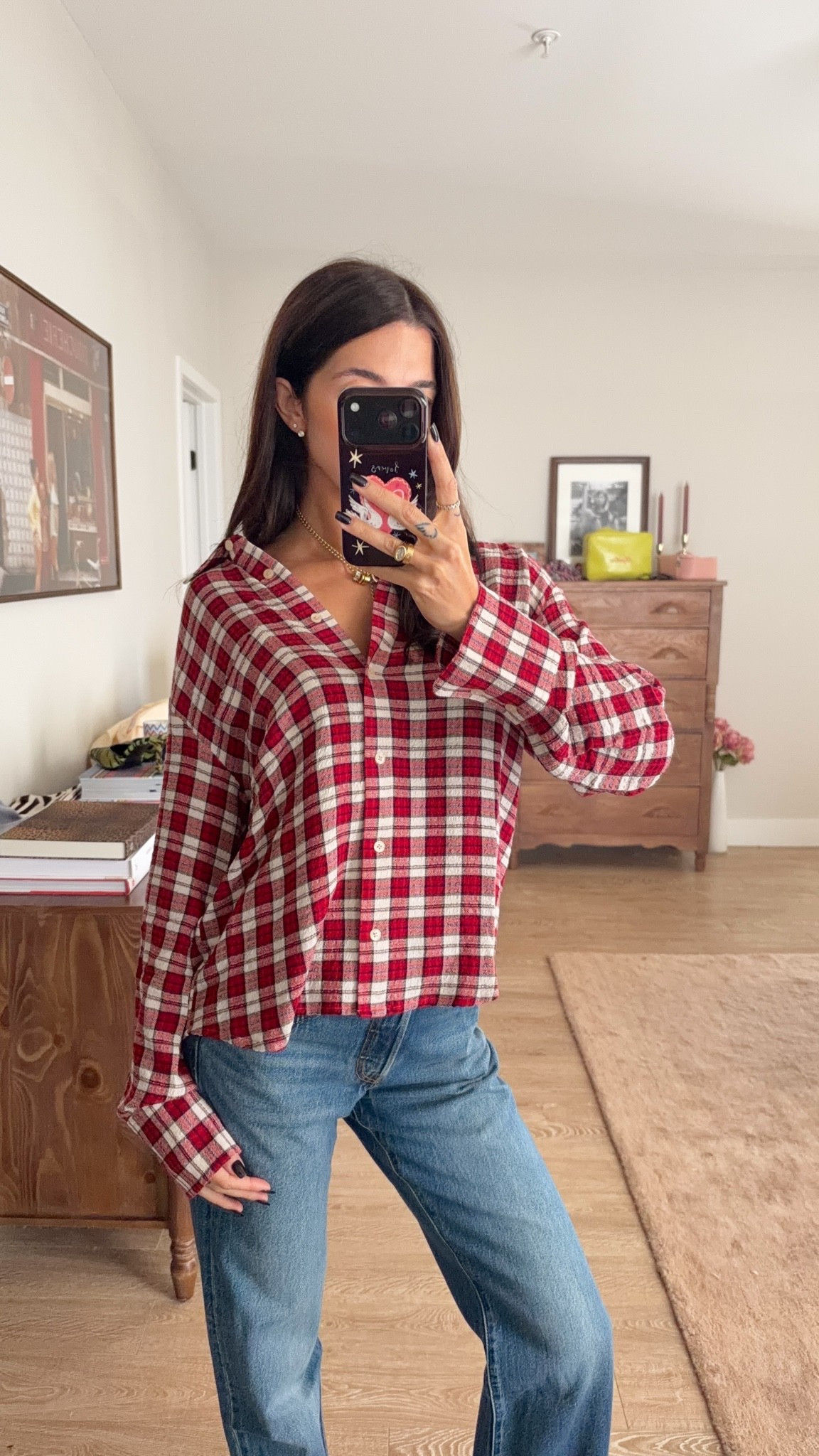 Favorite flannel for fall! I got a XS!