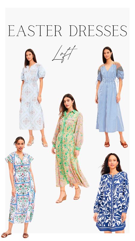 Loft, Easter Dresses, midsize, church dresses 

#LTKmidsize #LTKSeasonal #LTKstyletip